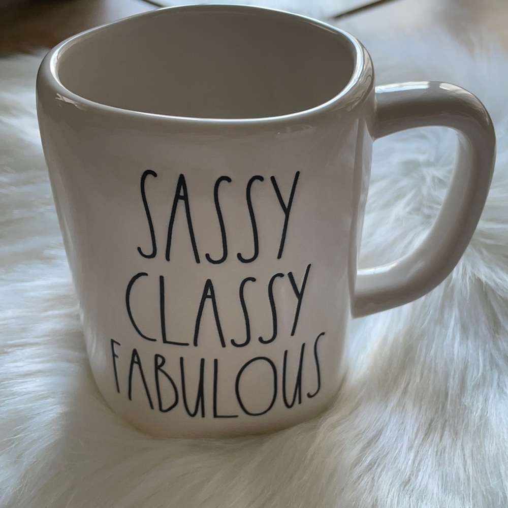 2/$30 Rae Dunn SASSY CLASSY FABULOUS Mug